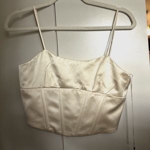 Jason Wu Corset Crop Top